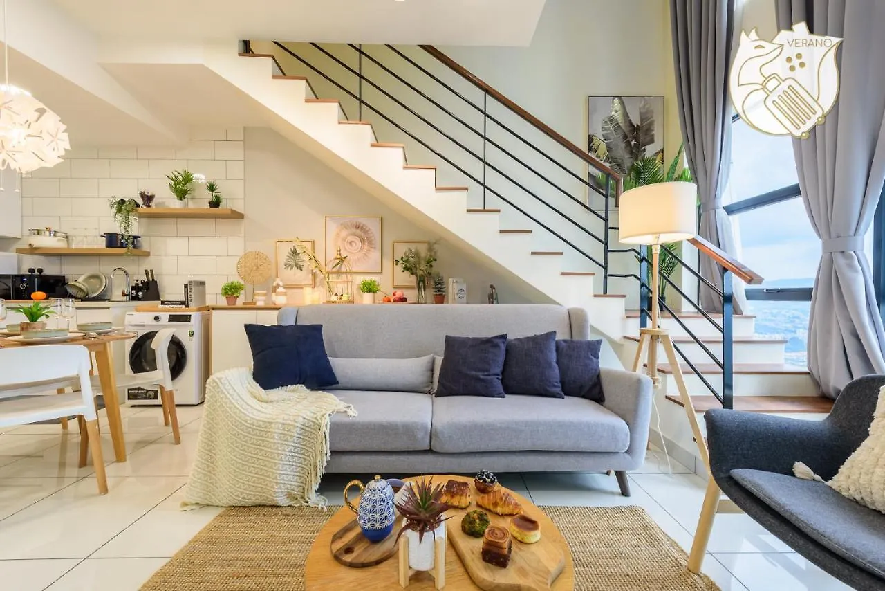 Zen-Inspired Duplex Luxury 6Pax, Arte Mont Kiara By Verano Kuala Lumpur